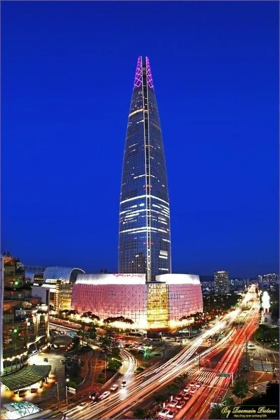 Lejlighed New! Cozy! #Grace Haven At Coex# Wifi,Netflix,Youtube, 3-Min Subway #Next To Coex# Gangnam District, Jamsil, Lotte World# Seoul